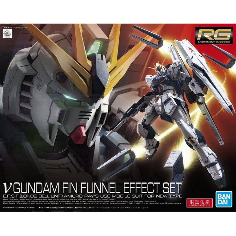 RG 1/144 RX-93 v Gundam + Fin Funnel Effect Set