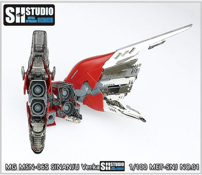 SH STUDIO MG 1/100 MSN-06S Sinanju etched metal upgrade kit