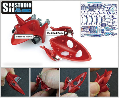 SH STUDIO MG 1/100 MSN-06S Sinanju etched metal upgrade kit
