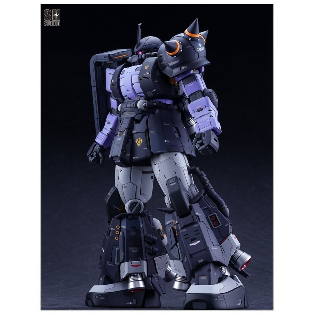 SH STUDIO 1/60 PG MS-06R-1A High Mobility Type Zaku II Black Tri-Star [Conversion Kit]