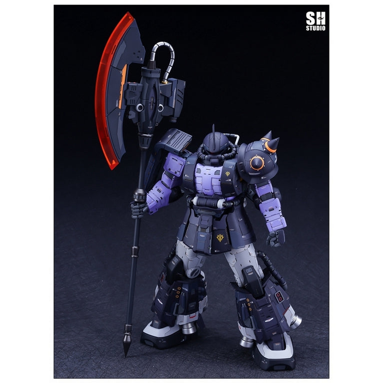 SH STUDIO 1/60 PG MS-06R-1A High Mobility Type Zaku II Black Tri-Star [Conversion Kit]【Weapon included】