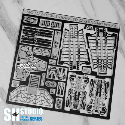 SH STUDIO MG 1/100 Enhanced pack ZZ Gundam Ver. KA etched metal upgrade kit