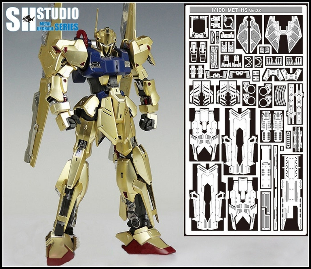 SH STUDIO MG 1/100 MSN-00100 Hyaku-Shiki etched metal upgrade kit