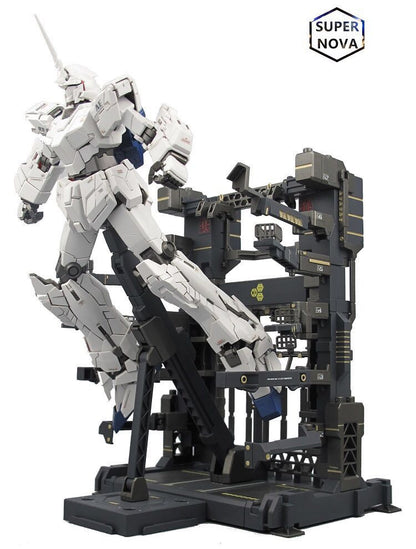 Super Nova MG 1/100 System Base Grey