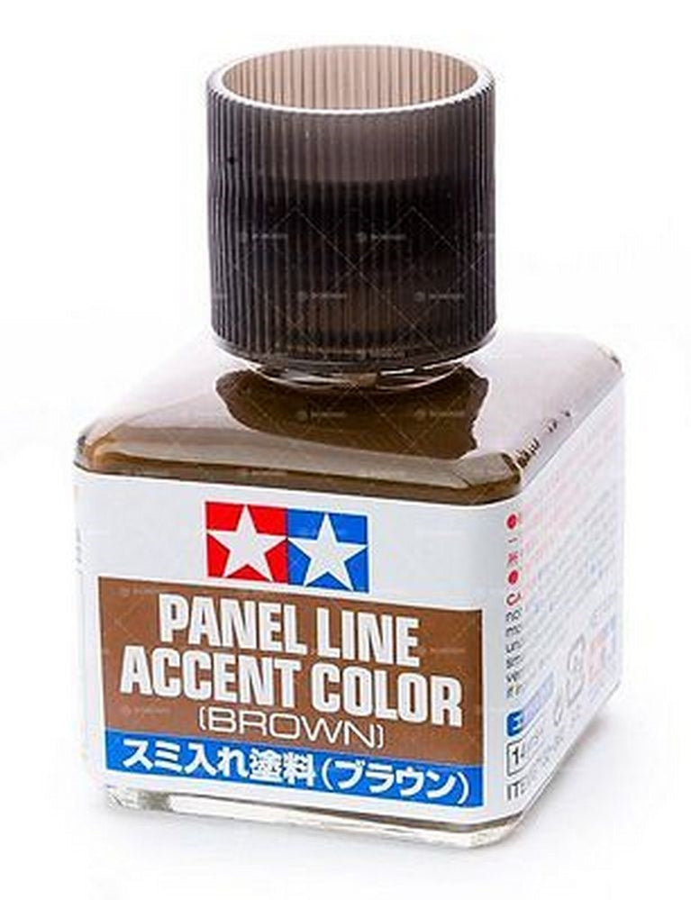 Tamiya Panel Line Accent Color 87132 Brown 40ml