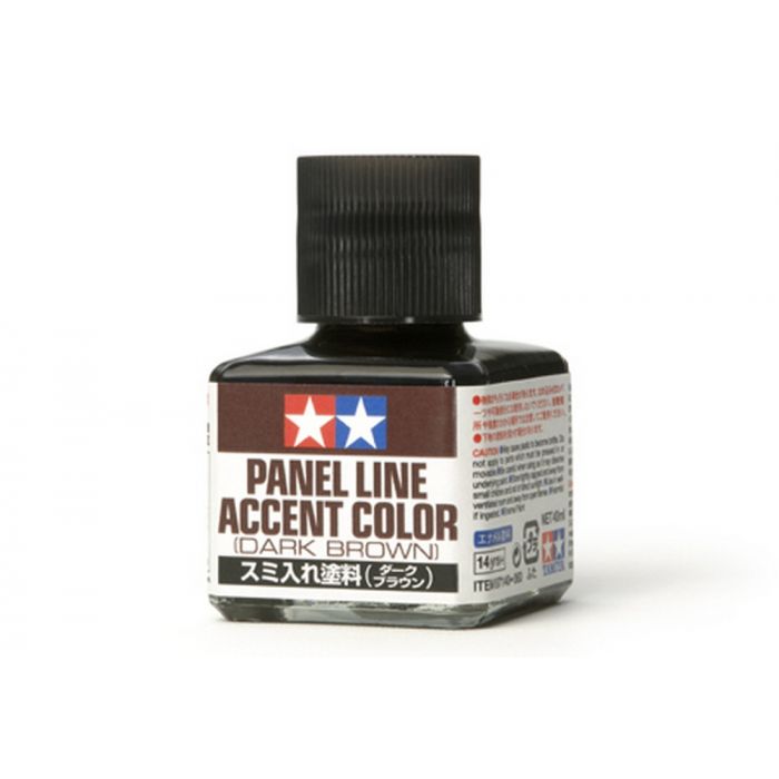 Tamiya Panel Line Accent Color Dark Brown 40ml