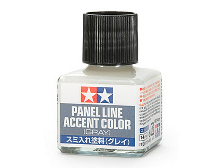 Tamiya Panel Line Accent Color 87133 Grey 40ml