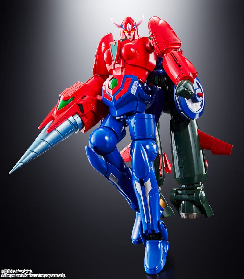 SOUL OF CHOGOKIN GX-96 GETTER ROBOT GO