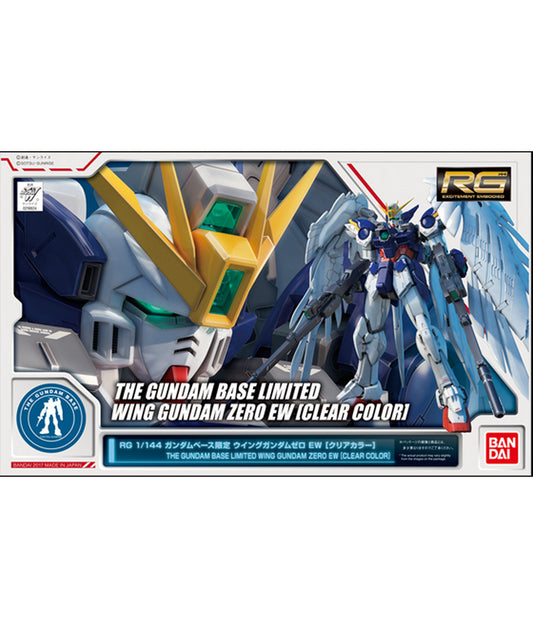 RG 1/144 The Gundam Base Limited Wing Gundam Zero EW  [Clear Color]