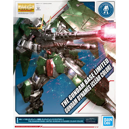 MG 1/100 The Gundam Base Limited GN-002 Gundam Dynames [Clear Color]