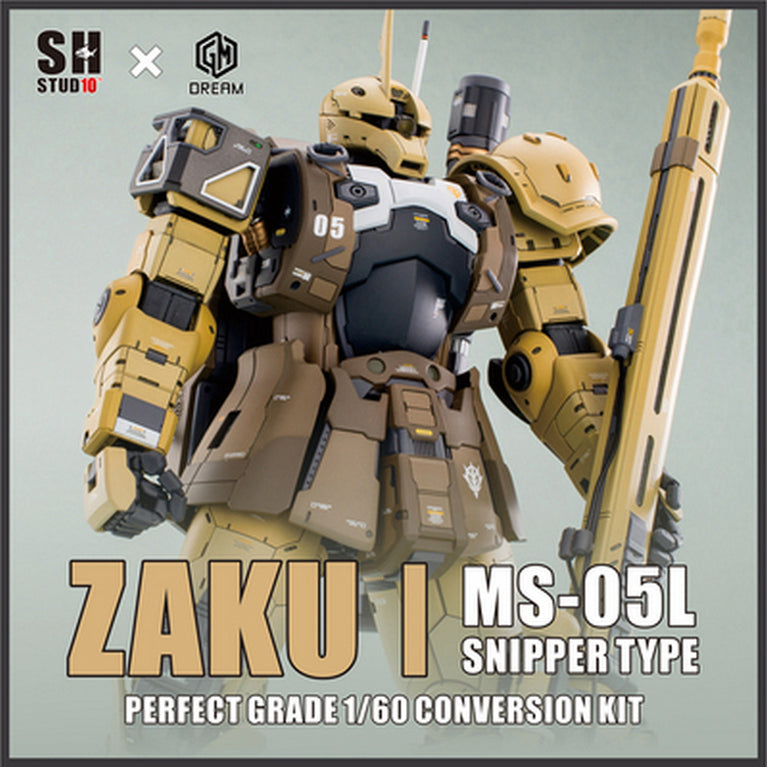SH Studio PG 1/60 MS-05L Zaku I Sniper Type Conversion Kit