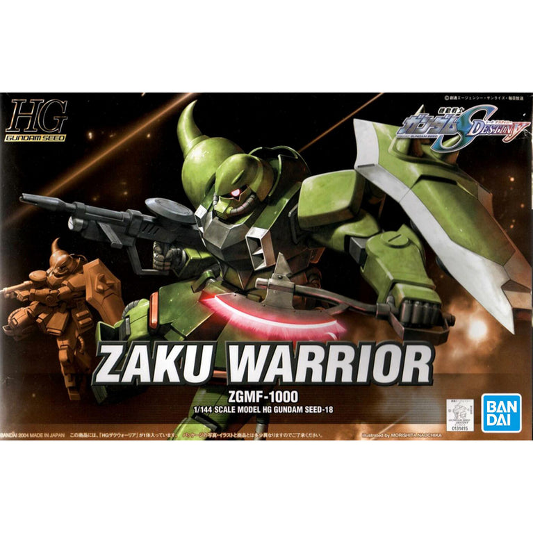 HGCE 1/144 018 ZGMF-1000 Zaku Warrior